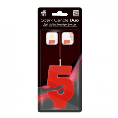 Spark Candle DUO Nº5 RED